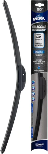 Vista 10 de PEAK Silicone Platinum - Limpiaparabrisas delantero de 13 pulgadas, limpiaparabrisas de repuesto con conector universal, paquete de 1 unidad