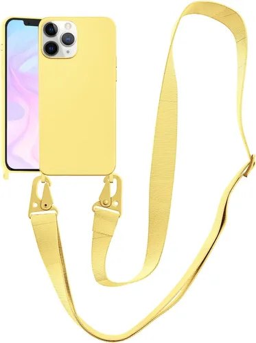 Vista 153 de Funda compatible con iPhone 8 Plus, iPhone 7 Plus/6 Plus/6S Plus con cordón, funda cruzada para iPhone con correa ajustable de silicona para iPhone