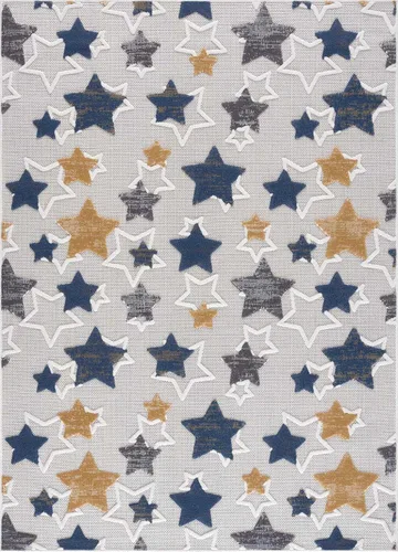 Vista 12 de Hauteloom Olwen - Alfombra lavable a máquina, para habitación de niños, guardería, sala de juegos, carretera, vehículos de construcción, color gris