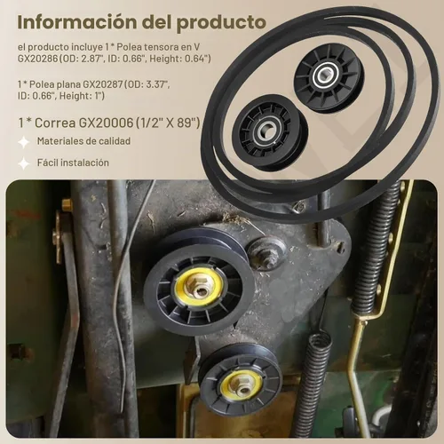 Vista 7 de Reparación de polea de correa de transmisión de transmisión