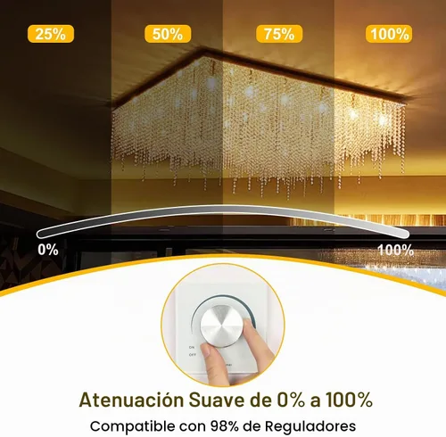 Vista 6 de Bombilla LED G9 Base Bi-pin 4W Equivalente 40W 120V para T4 G9 Halógeno