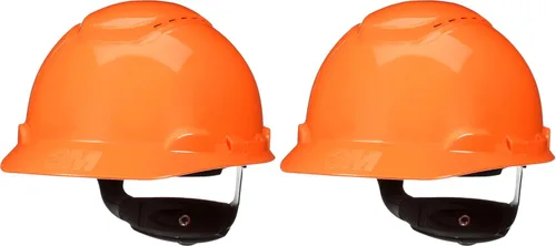 Vista 18 de 3M Hard Hat SecureFit H-700 Series - Casco de seguridad estilo gorra con sensor Uvicator, suspensión de trinquete de difusión de presión de 4 puntos