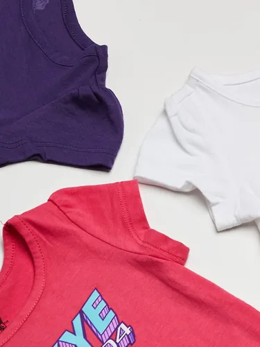 Vista 2 de Nickelodeon Paquete de 3 camisetas de Paw Patrol para niña
