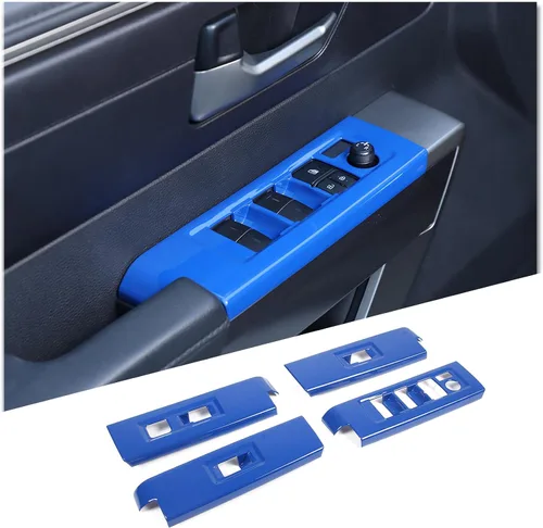 Vista 20 de Cubierta protectora para panel de botón de elevación de ventana de puerta de automóvil compatible con Toyot@Tundra/Sequoia 2022-2024, cubierta
