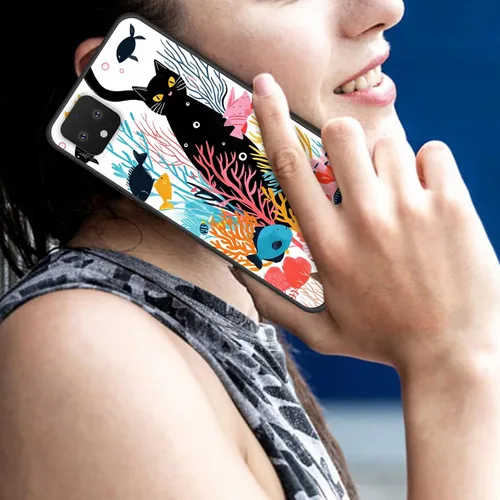 Vista 397 de Funda delgada para Google Pixel 4 XL, funda delgada de silicona de TPU suave a prueba de golpes para Google Pixel 4 XL, astronauta Galaxy