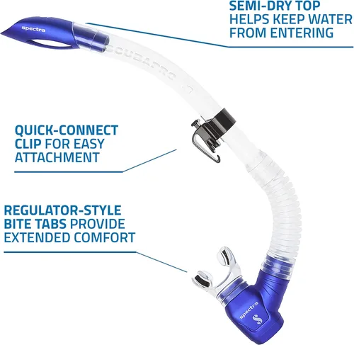 Vista 4 de SCUBAPRO Spectra Snorkel