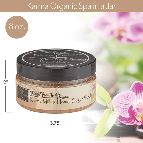 Vista 7 de karma organic Exfoliante exfoliante natural sin crueldad animal para mujer