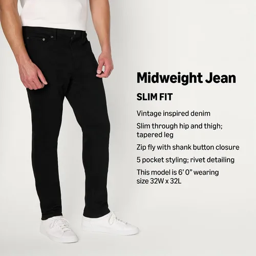 Vista 4 de Amazon Essentials Men's Slim-Fit Jeans