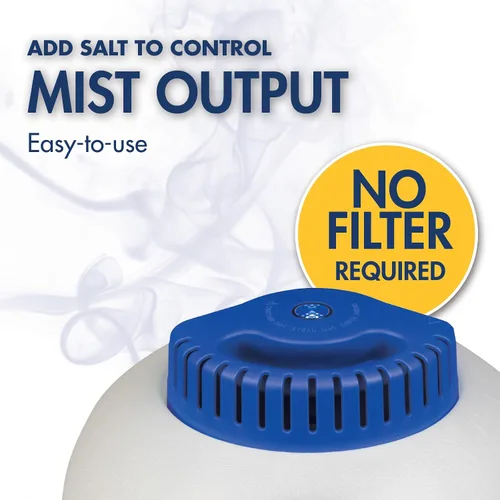 Vista 5 de TheraCare - Vaporizador de vapor caliente para habitaciones de tamaño pequeño No requiere filtro Alivio del frío y la congestión Natural