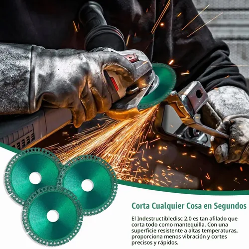 Vista 2 de Disco indestructible 2.0: corta todo en segundos
