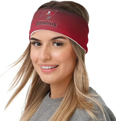 Vista 44 de FOCO Diadema de moda para mujer con logotipo de equipo de la NFL Gradiente impreso.
