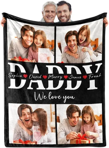 Vista 14 de Envía al Día Siguiente Manta Personalizada con Imagen para Mi Esposa Manta Foto Personalizada Regalo de Boda para Pareja Día de San Valentín