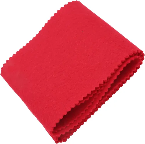 Vista 3 de Paño para teclado de piano, fieltro antipolvo, cubierta universal para limpieza de polvo, accesorios de protección para teclado de piano (rojo)