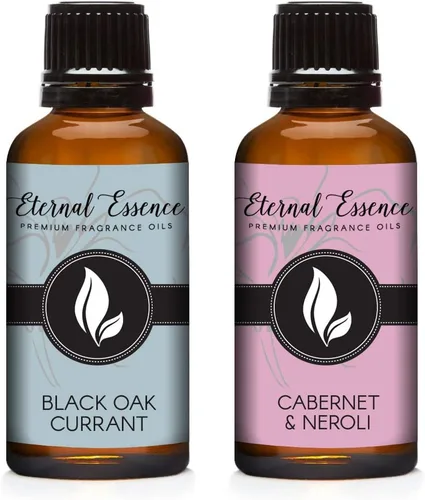 Vista 5 de Eternal Essence Oils Paquete de 2 aceites aromáticos de alta calidad de 1.0 fl oz – Café Vienna y Clavo de Canela Sexy – para velas, fabricación