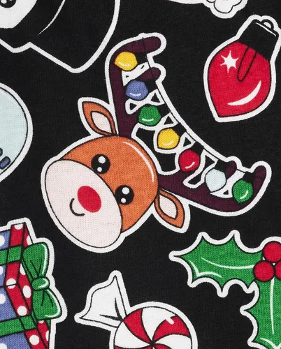 Vista 5 de The Children's Place Pijama de Navidad para bebé, algodón
