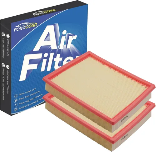 Vista 14 de Filtro de aire de motor CA12404 se adapta a 19-26 Chevrolet Silverado 1500/GMC Sierra 1500 21 22 23 24 25 26 Tahoe/Suburban/GMC Yukon Filtro de aire