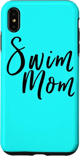 Vista 7 de Funda para iPhone 12 Mini Natación Mamá Divertida Natación Madre Padres