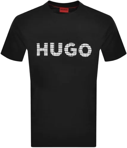 Vista 47 de Hugo Men's Print Logo Short Sleeve T-Shirt Blanco