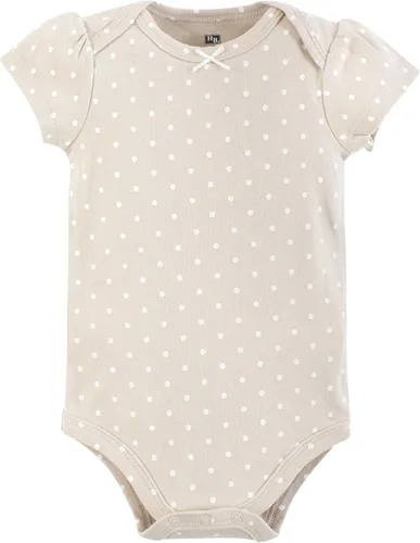 Vista 436 de Hudson Baby baby-girls Cotton Bodysuits 3-pack