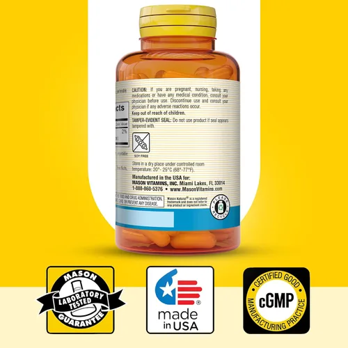 Vista 6 de MASON NATURAL Glicinato de potasio de absorción óptima, suplemento de soporte electrolítico, 99 mg de potasio, 90 cápsulas vegetales
