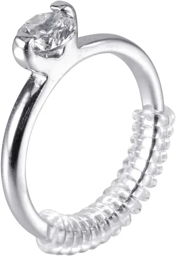 Vista 3 de DIYASY Anillo de ajuste de tamaño de anillo protector para anillos sueltos de boda y compromiso