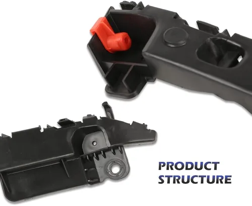 Vista 6 de CHEDA Soportes de parachoques para montaje de viga delantera, compatible con Chevy Cruze/Sedán 2011, 2012, 2013, 2014, 2015, 2011, 2015, lado
