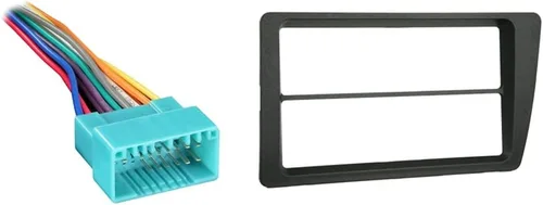 Vista 2 de Metra 95-7899 2001-2005 Honda Civic Kit de instalación doble DIN, negro