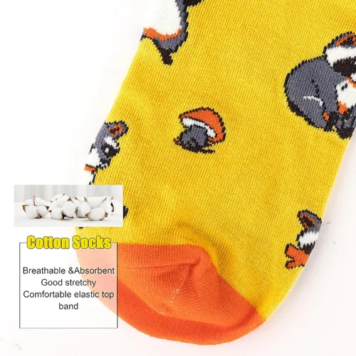 Vista 3 de Belloxis Calcetines de gato negro para mujer, regalos de cumpleaños y golf para niñas adolescentes