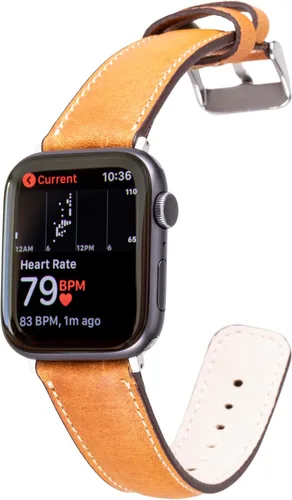 Vista 8 de HARDISTON Correas de reloj compatibles con Apple de 1.496 in, 1.575 in, 1.614 in, 1.654 in, 1.732 in, 1.772 in, 1.772 in, para hombres y mujeres