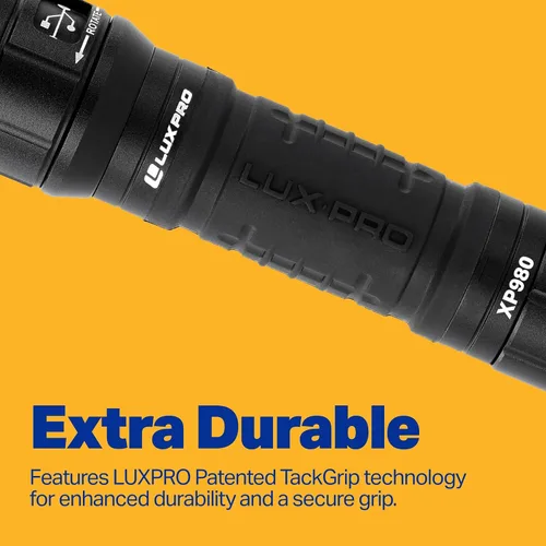 Vista 4 de LUXPRO XP980 Pro Series - Linterna LED Recargable de Utilidad - 760 Lúmenes - Linterna Brillante con Tiempo de Funcionamiento de 24,5 Horas y Mango