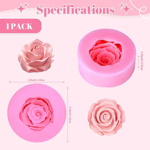 Vista 45 de YunKo Mini arcos de silicona Fondant Moldes Chocolate Candy Cake Pop Craft Molde Bowknot
