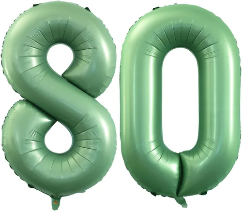 Vista 32 de Goer, conjunto de globos de papel aluminio para decoraciones de cumpleaños, globos de las letras de feliz cumpleaños y de números Oro