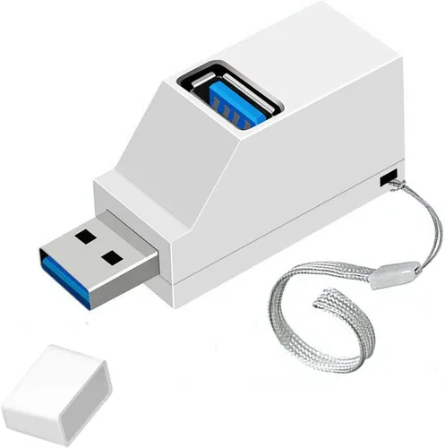 Vista 7 de Hub USB, divisor de alta velocidad USB 3.0 de 3 puertos Plug and Play Bus alimentado para MacBook, Mac Pro/Mini, iMac, Surface Pro, XPS, computadora
