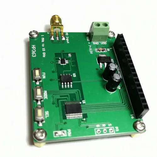 Vista 3 de Taidacent Medición de potencia de calibración del medidor de potencia 1MHz ~ 10GHz -50 ~ 0dBm valor de atenuación de potencia se puede establecer