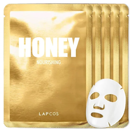 Vista 19 de LAPCOS Máscara de hojas de aloe, máscara facial diaria con pepino y gel de aloe para calmar e hidratar la piel, favorita de la belleza coreana
