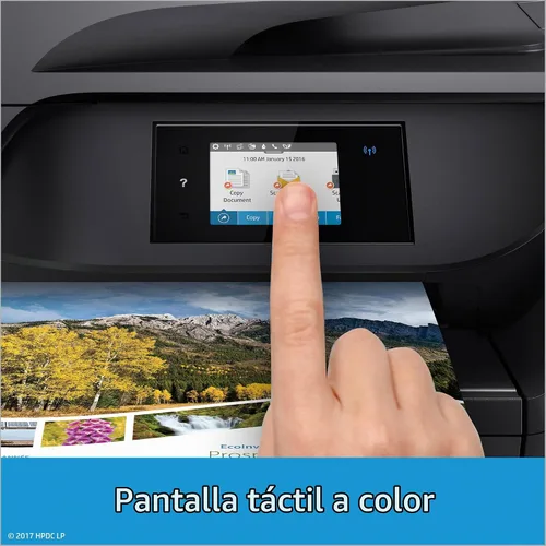 Vista 5 de HP OfficeJet Pro 6978 Impresora inalámbrica todo en uno, tinta instantánea, funciona con Alexa (T0F29A)