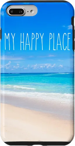 Vista 12 de Rae Inspired Dun My Happy Place Summer Vacay Ocean Beach Day Case for iPhone 17