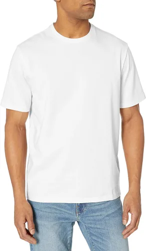 Vista 2 de Tienda Essentials Men's Short-Sleeve Crewneck T-Shirt, Pack of 2