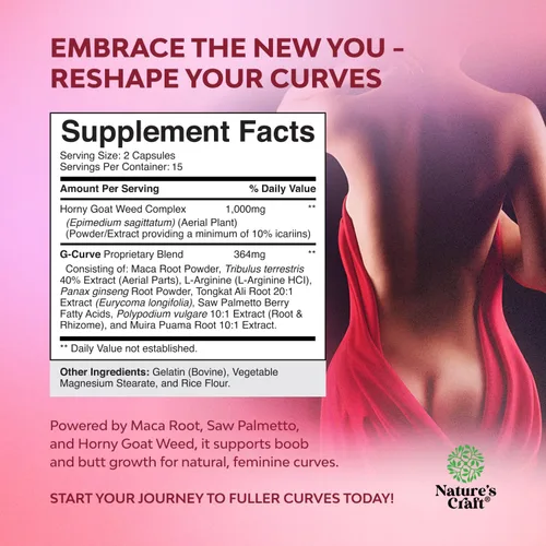 Vista 3 de Paquete de suplemento completo de menopausia herbaria para sudores nocturnos, estado de ánimo con Dong Quai Vitex Casto, Cohosh Negro y G Curve