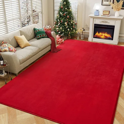 Vista 9 de Amearea Alfombra moderna lavable de 2 x 4 pies, color negro, alfombra de área pequeña para dormitorio, sala de estar, alfombra de espuma