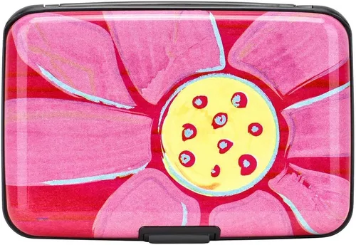 Vista 24 de ELFISH Protector de tarjeta de crédito con bloqueo RFID, funda de aluminio para identificación, tarjeteros rígidos, cartera de metal para hombres