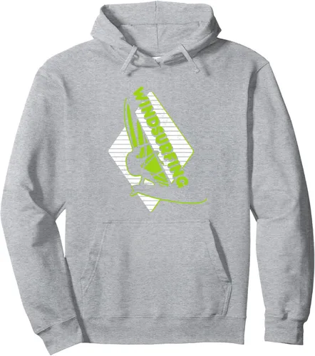 Vista 3 de Windsurf Deportes acuáticos Windsurf Sudadera con capucha Sailboard Windsurfer, Negro