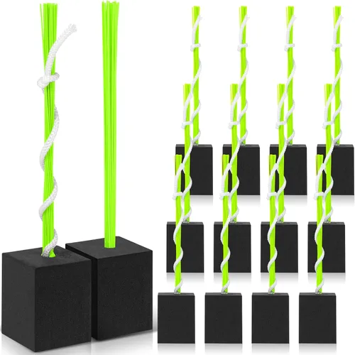 Vista 8 de Shappy 12 tapones de base de béisbol con borla, tapones de anclaje resistentes para campo de béisbol y accesorios de sóftbol