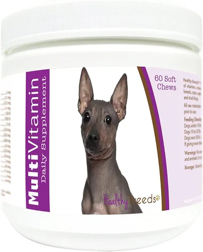 Vista 209 de Healthy Breeds Affenpinscher - Masticables blandos multivitamínicos, 60