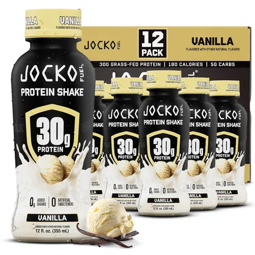 Vista 11 de Jocko Fuel - Batidos de alto contenido en proteínas, crema de plátano, 12