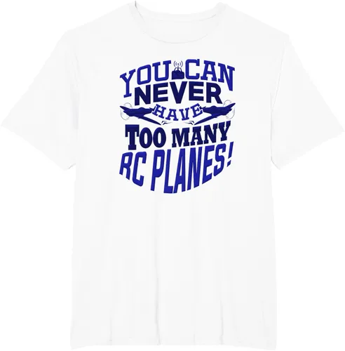 Vista 9 de RC Plane You Can Never Have Too Many RC Aviones Hobby Lover - Camiseta, gris, S