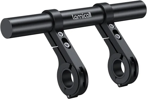 Vista 8 de Lamicall Extensor de manillar de bicicleta - Extensión de manillar de aleación de aluminio de 4 pulgadas de largo para bicicleta y motocicleta
