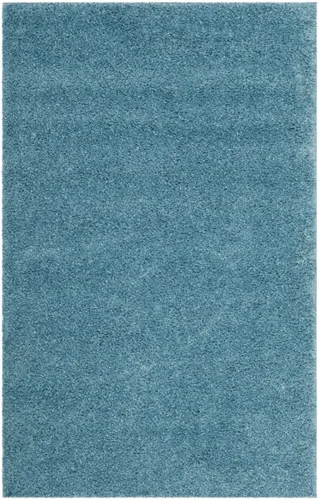 Vista 29 de SAFAVIEH Arizona Shag Collection ASG820A - Alfombra de pasillo, 2 pies 3 pulgadas x 6 pies, color crema, diseño sólido, no desprende pelusa y fácil