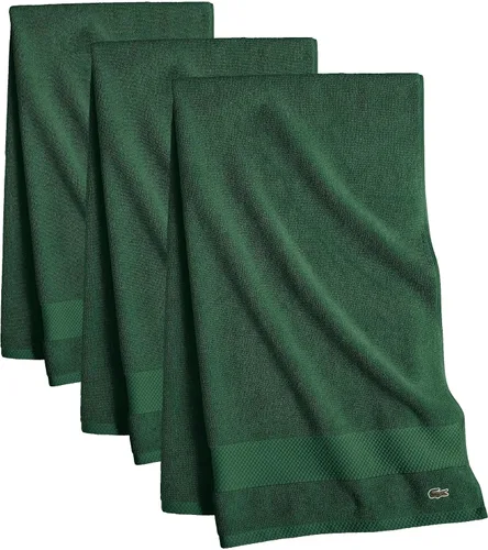 Vista 53 de Lacoste Heritage - Sábana de baño de 100 % algodón Supima, aloe, 35" x 70", altamente absorbente y de secado rápido, toalla de baño súper suave