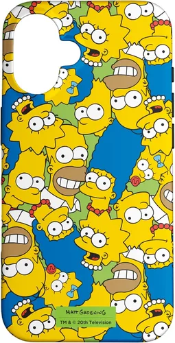 Vista 32 de The Simpsons Homer Marge Bart Lisa Maggie Print - Carcasa para iPhone 17